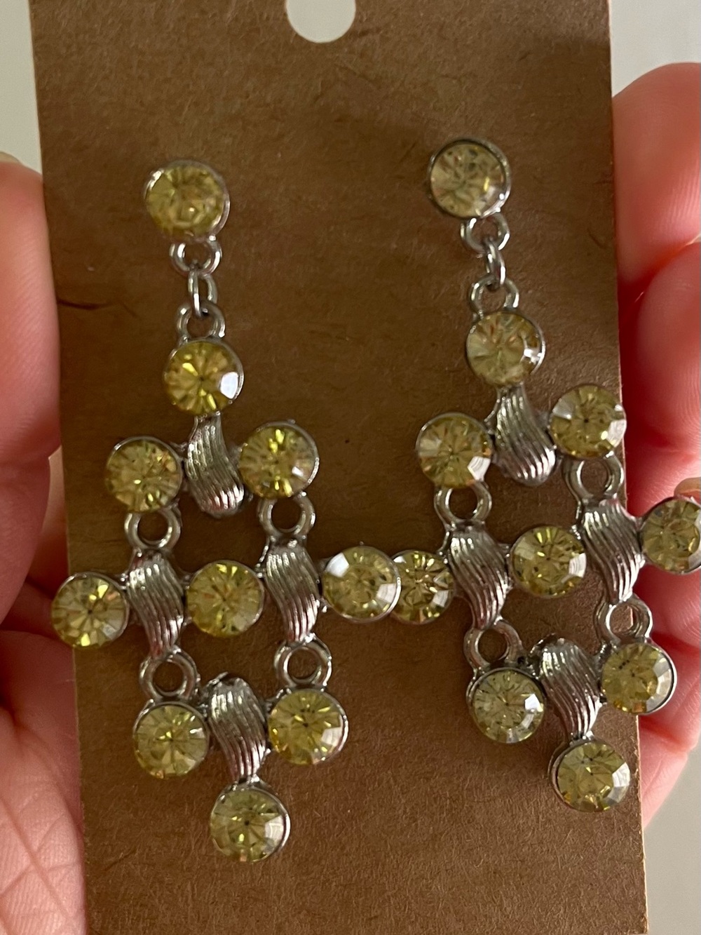Statement Drop Earrings - Picture 2 of 2